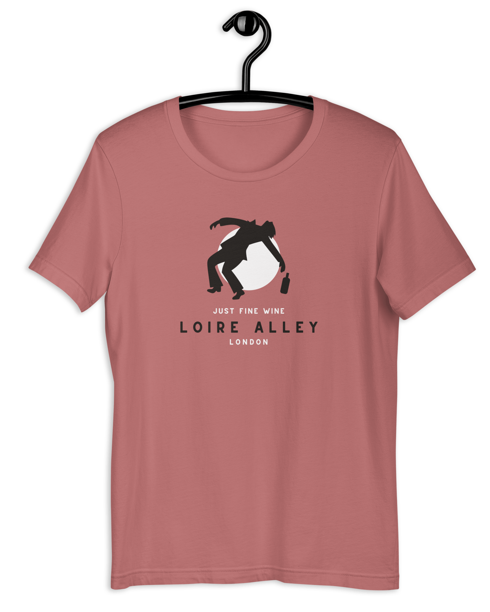 Loire Alley London T-shirt Mauve / S Shirts & Tops Jolly & Goode