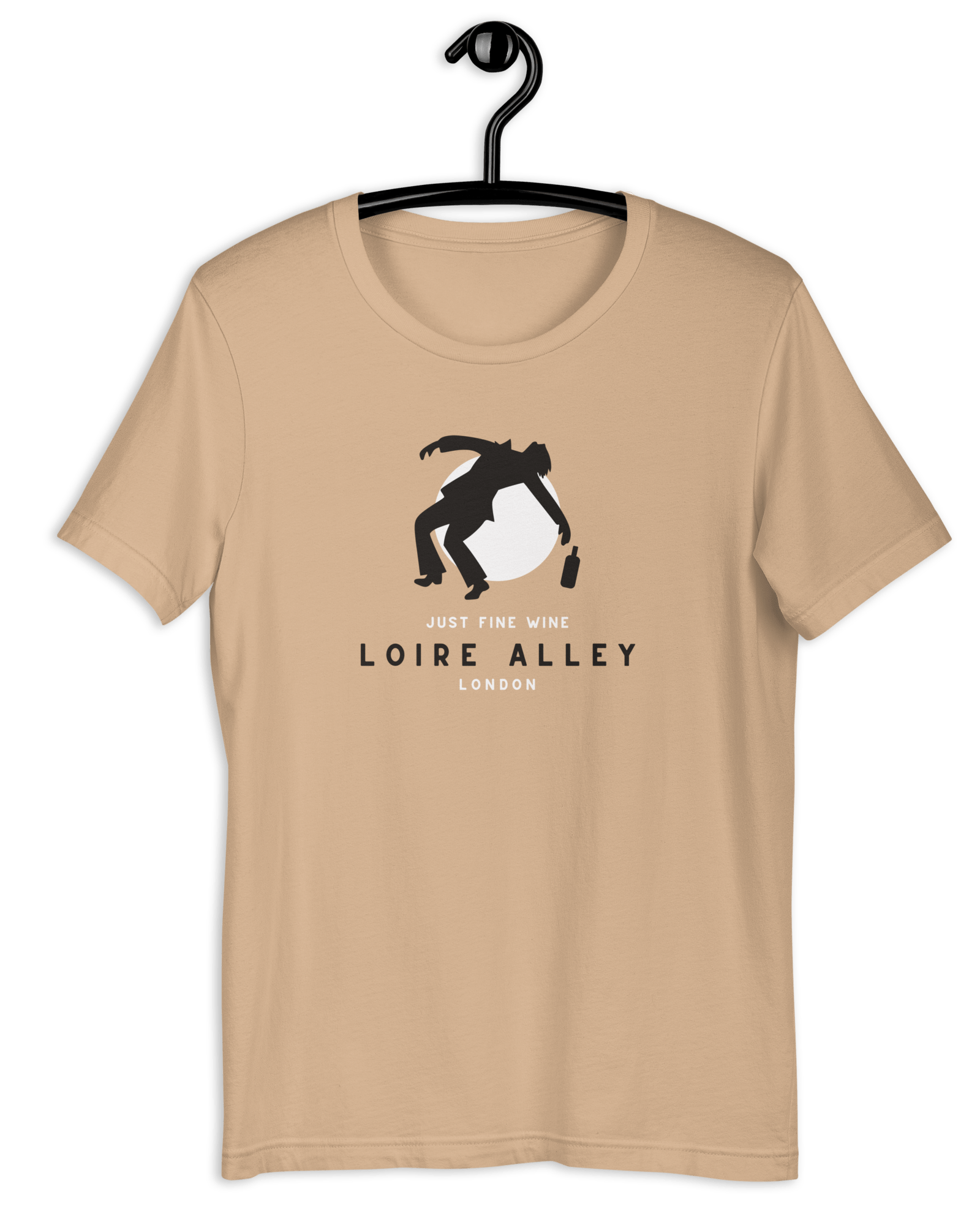 Loire Alley London T-shirt Tan / S Shirts & Tops Jolly & Goode