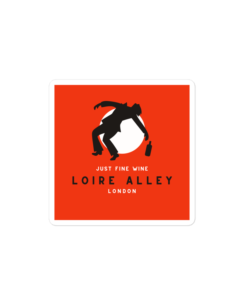 Loire Alley London Wine Bottle Labels 3″×3″ Decorative Stickers Jolly & Goode