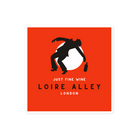 Loire Alley London Wine Bottle Labels 4″×4″ Decorative Stickers Jolly & Goode