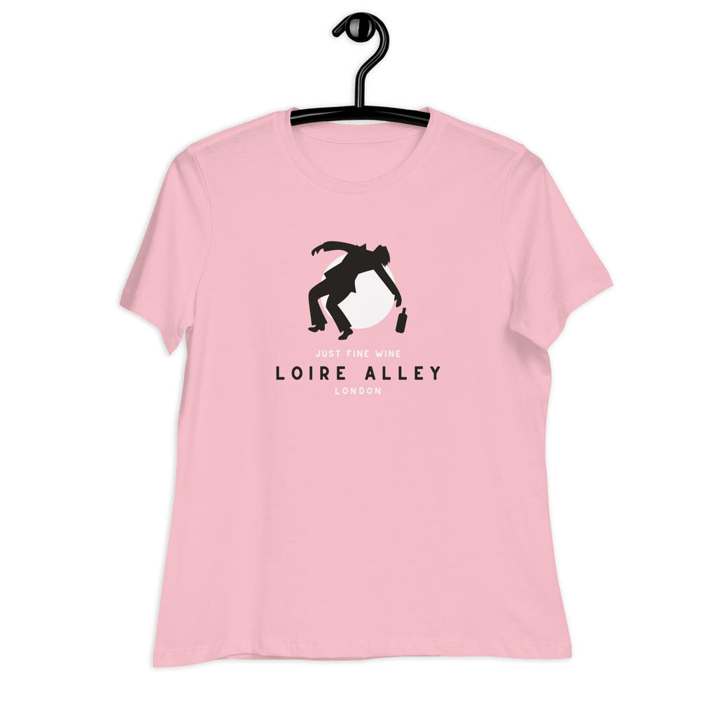 Loire Alley London Women's Relaxed T-Shirt Pink / S Shirts & Tops Jolly & Goode