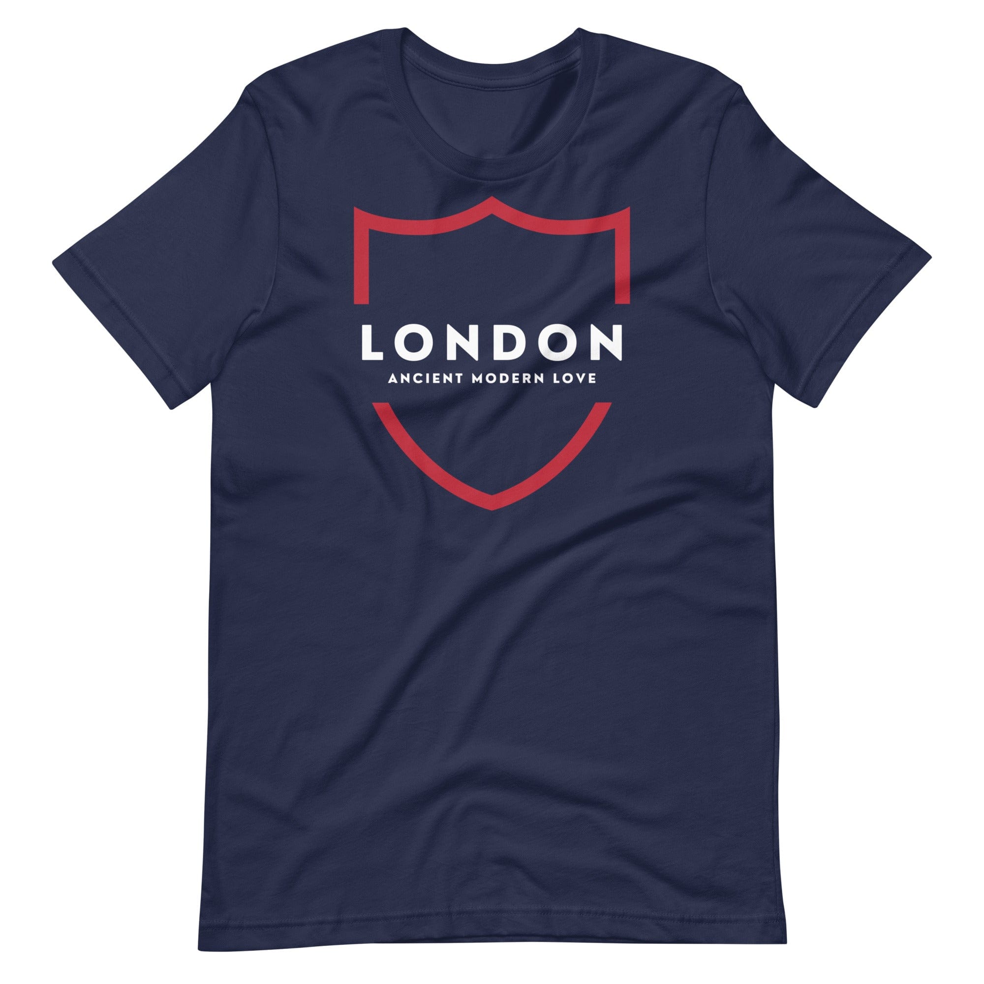 London Ancient Modern Love T-shirt Navy / S Shirts & Tops Jolly & Goode