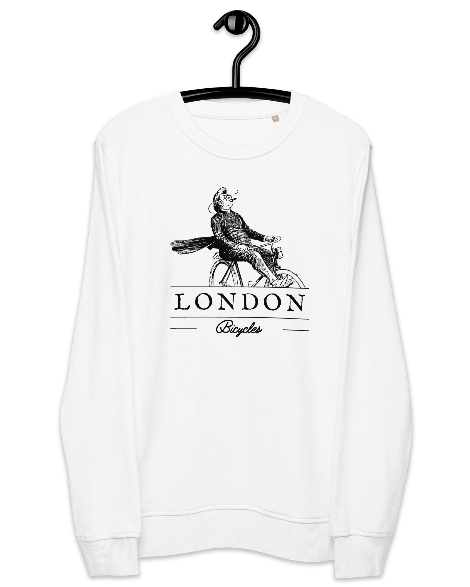 London Bicycles Eco Sweatshirt White / S Jolly & Goode