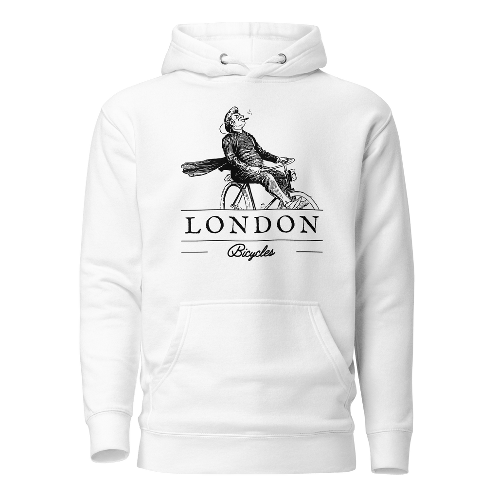 London Bicycles Hoodie White / S Jolly & Goode