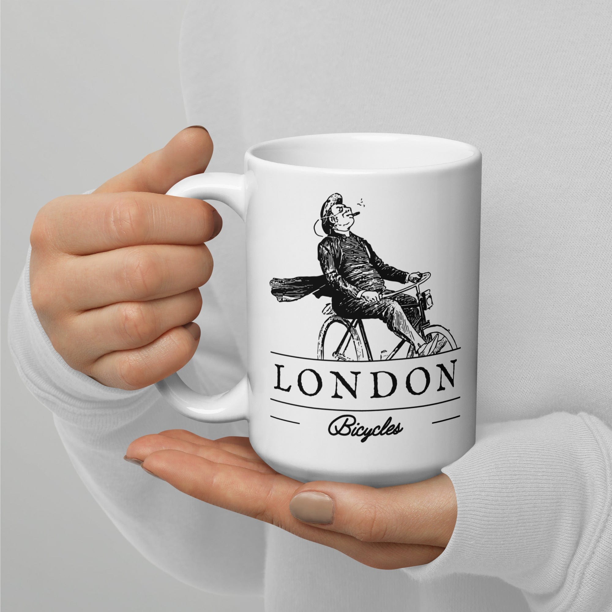 London Bicycles Mug 15oz Jolly & Goode