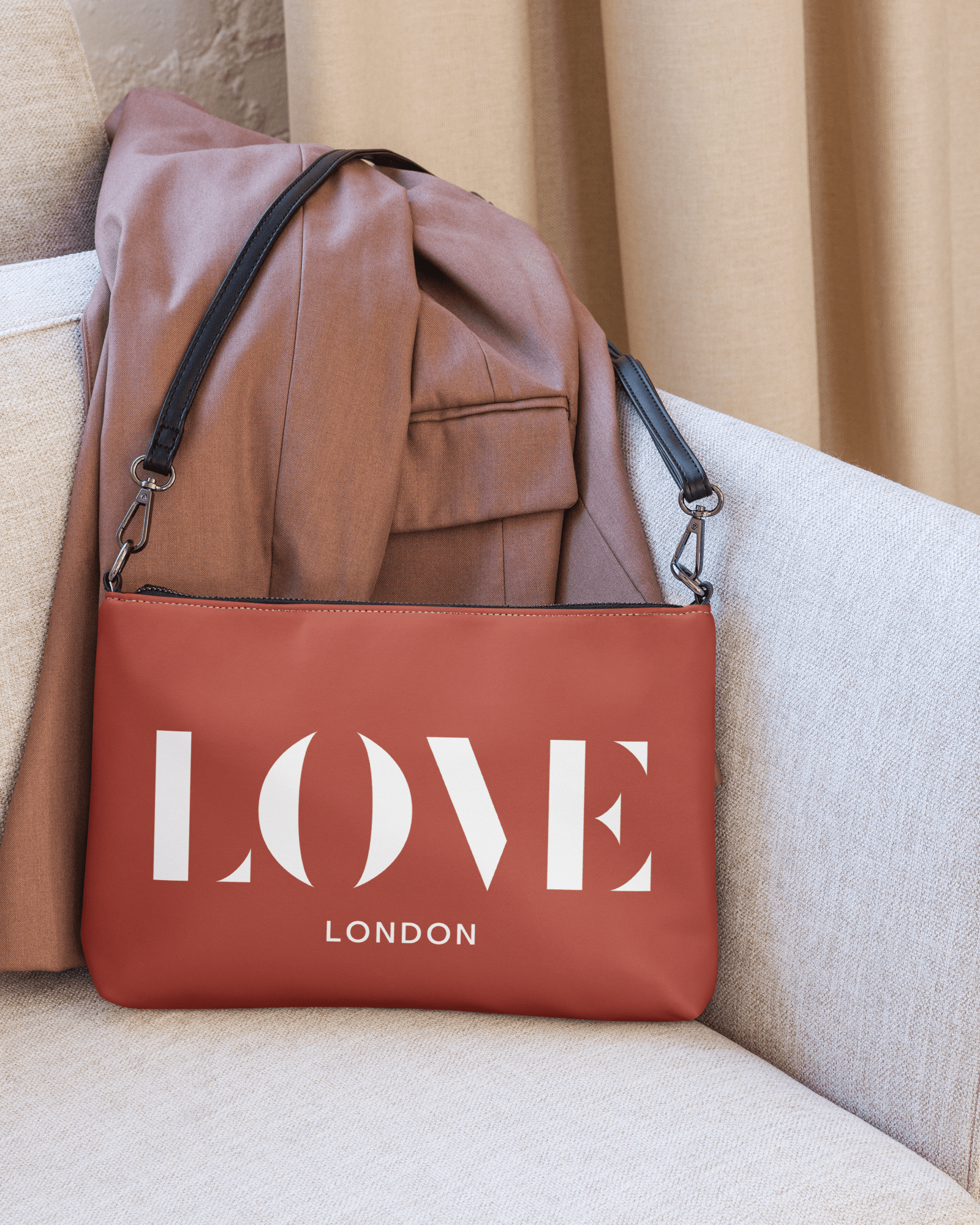 Love London Crossbody Bag | Carmine Crossbody Bags Jolly & Goode