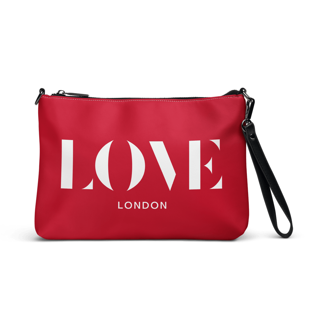 Love London Crossbody Bag | Red Crossbody Bags Jolly & Goode