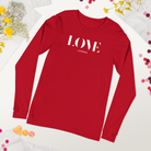 Love London Long Sleeve Shirt Red / XS Shirts & Tops Jolly & Goode