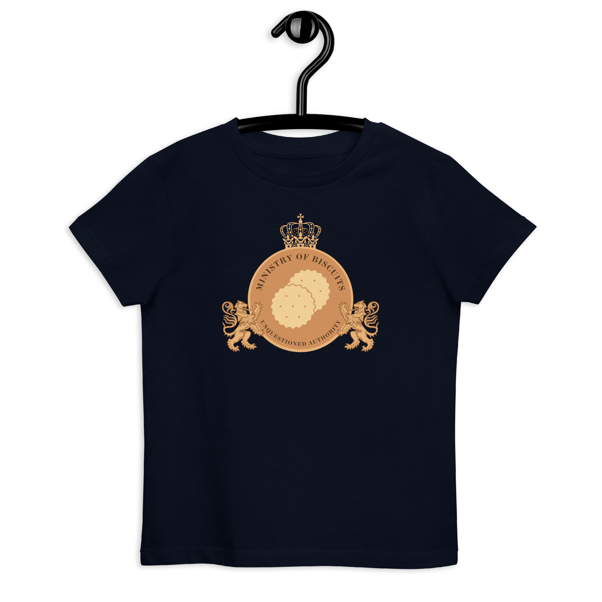 Ministry of Biscuits | Organic Kids T-shirt French Navy / 3-4 Shirts & Tops Jolly & Goode