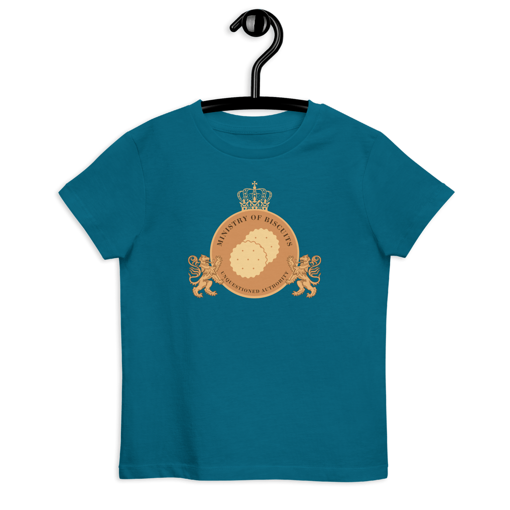 Ministry of Biscuits | Organic Kids T-shirt Ocean Depth / 3-4 Shirts & Tops Jolly & Goode