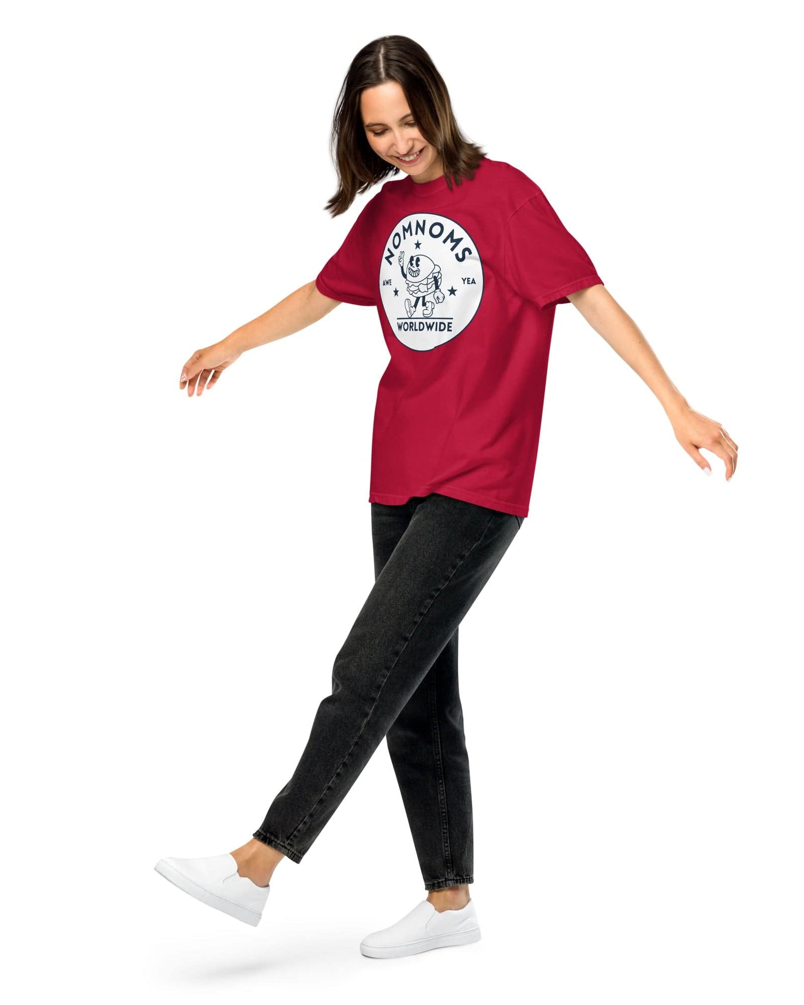 Nomnoms Worldwide Garment-dyed Heavyweight T-shirt Shirts & Tops Jolly & Goode