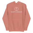 North London Unisex Hoodie Dusty Rose / S Jolly & Goode