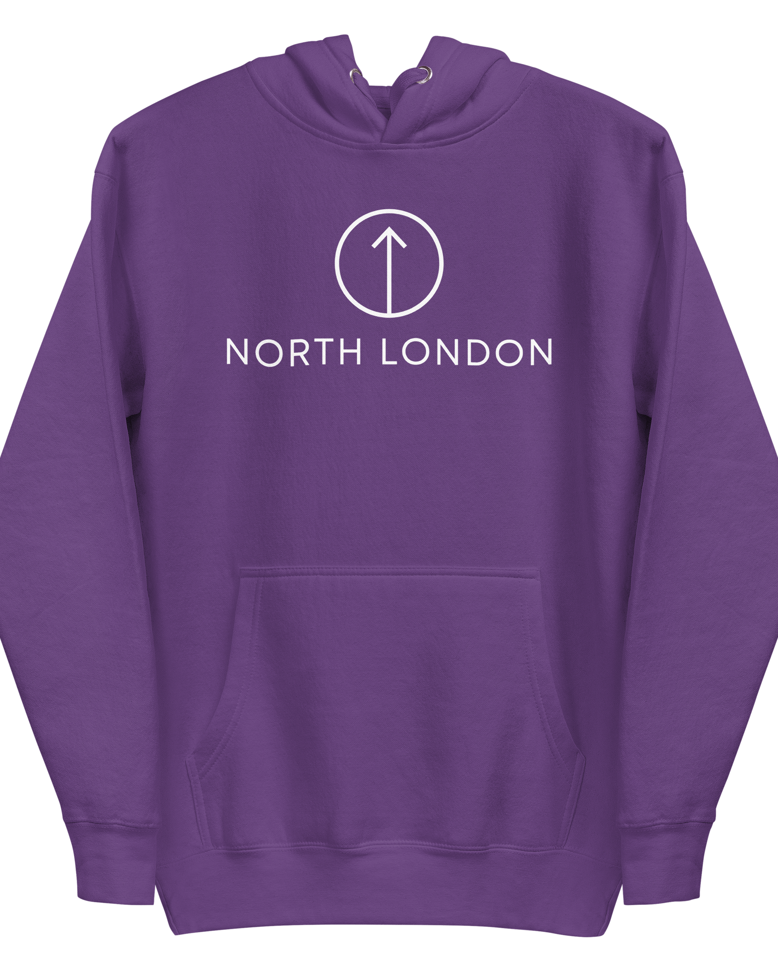 North London Unisex Hoodie Purple / S Jolly & Goode