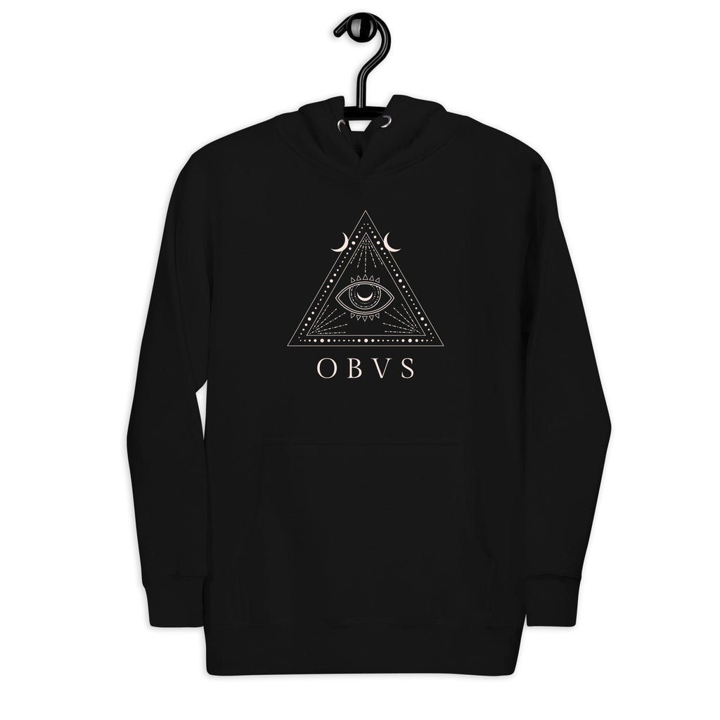Obvs Unisex Hoodie Obviously Black / S Jolly & Goode