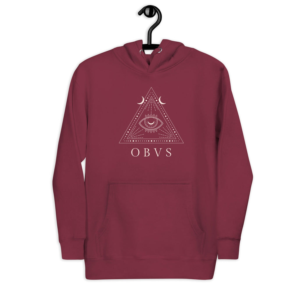 Obvs Unisex Hoodie Obviously Maroon / S Jolly & Goode