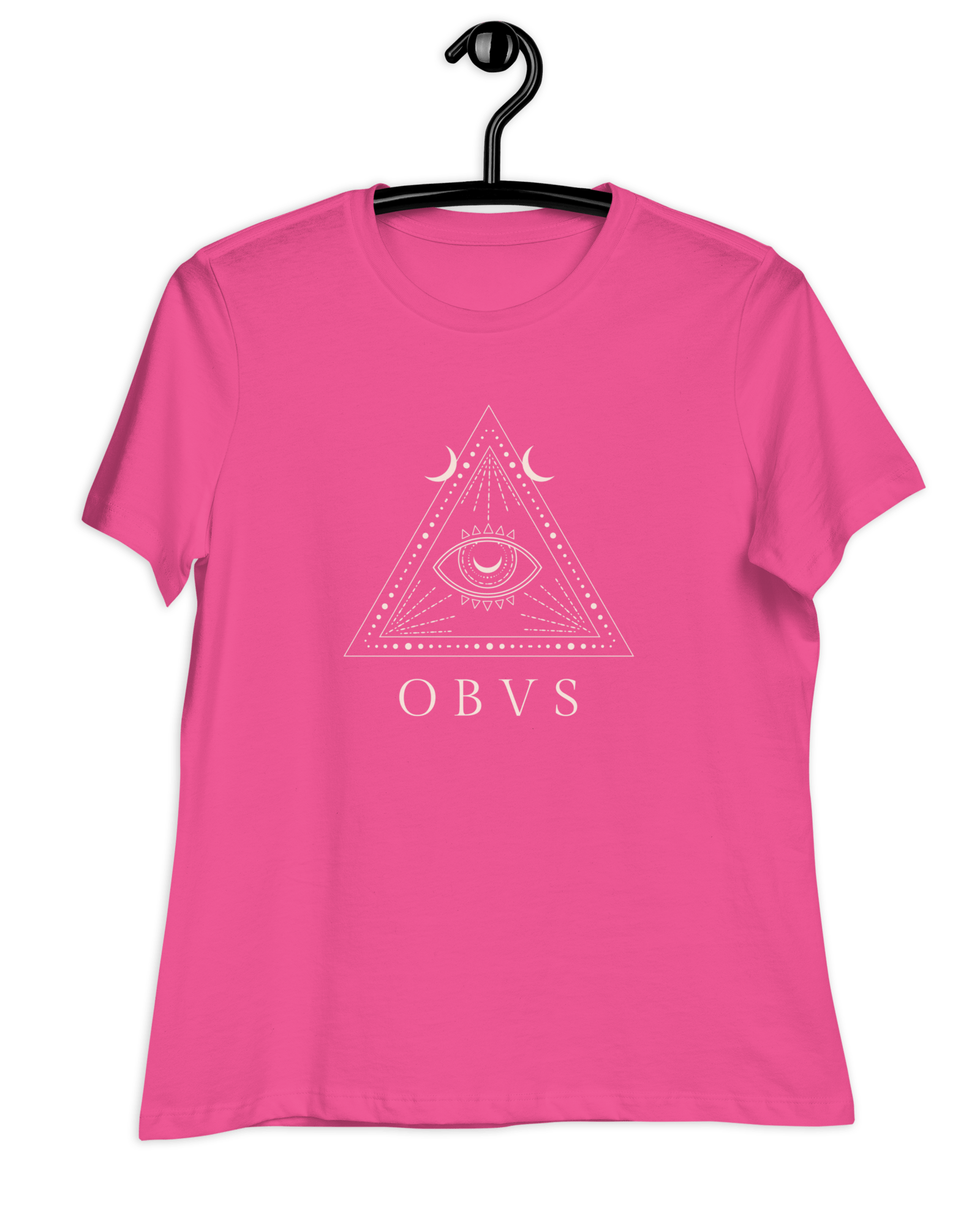 Obvs Women's Relaxed T-Shirt Obviously Berry / S Shirts & Tops Jolly & Goode