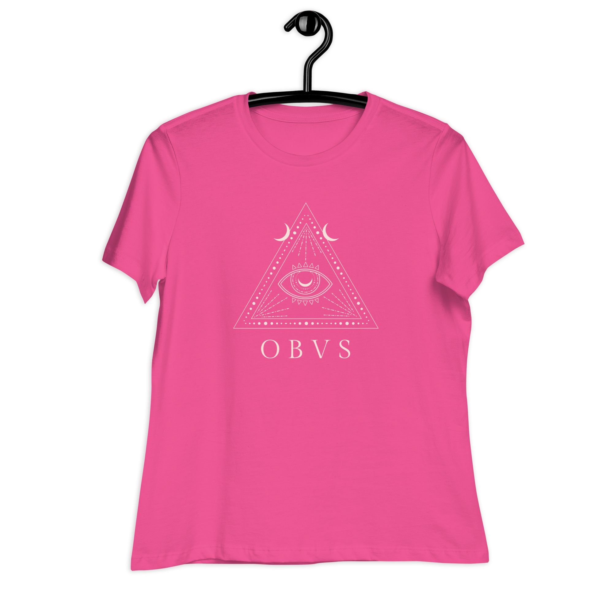 Obvs Women's Relaxed T-Shirt Obviously Berry / S Shirts & Tops Jolly & Goode