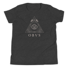 OBVS Youth T-shirt Obviously Dark Grey Heather / S Jolly & Goode