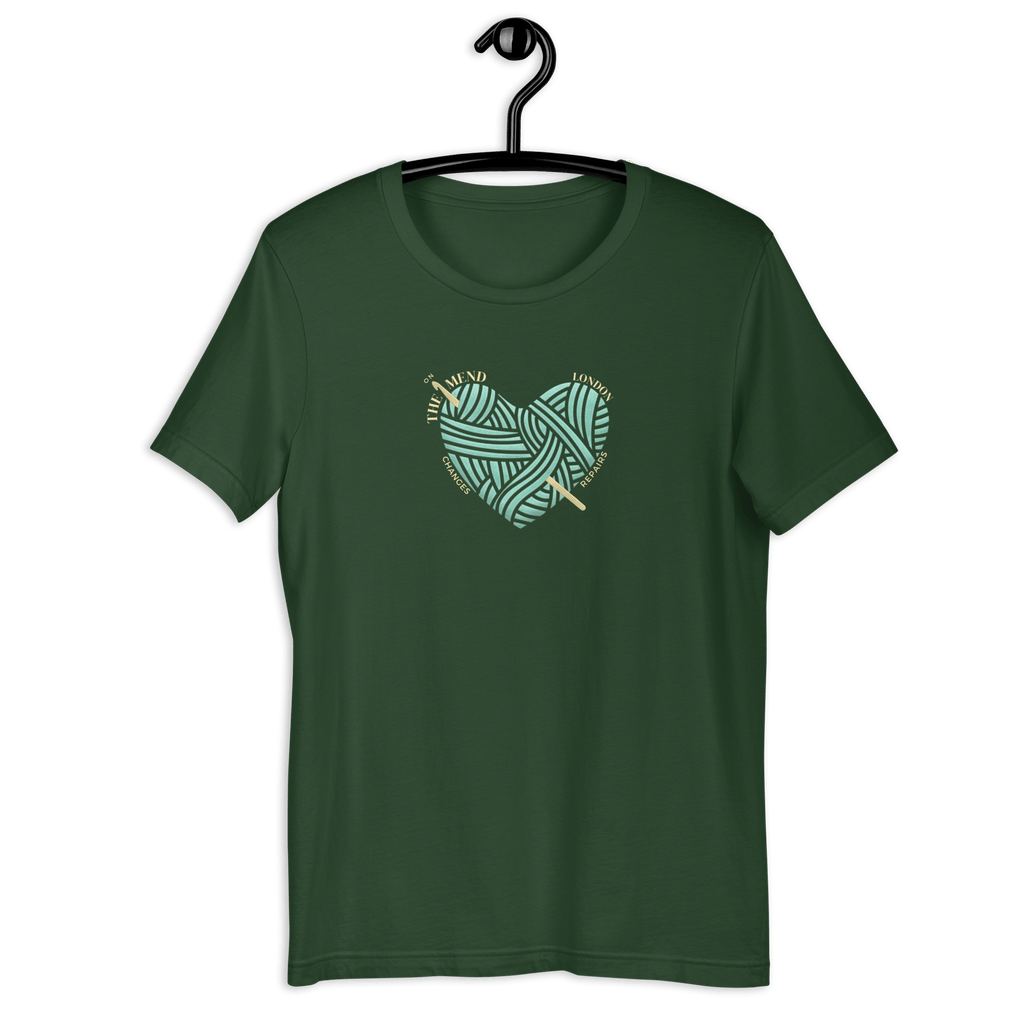 On the Mend London T-Shirt Forest / S Shirts & Tops Jolly & Goode