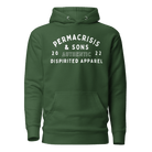 Permacrisis & Sons Unisex Hoodie Forest Green / S Jolly & Goode