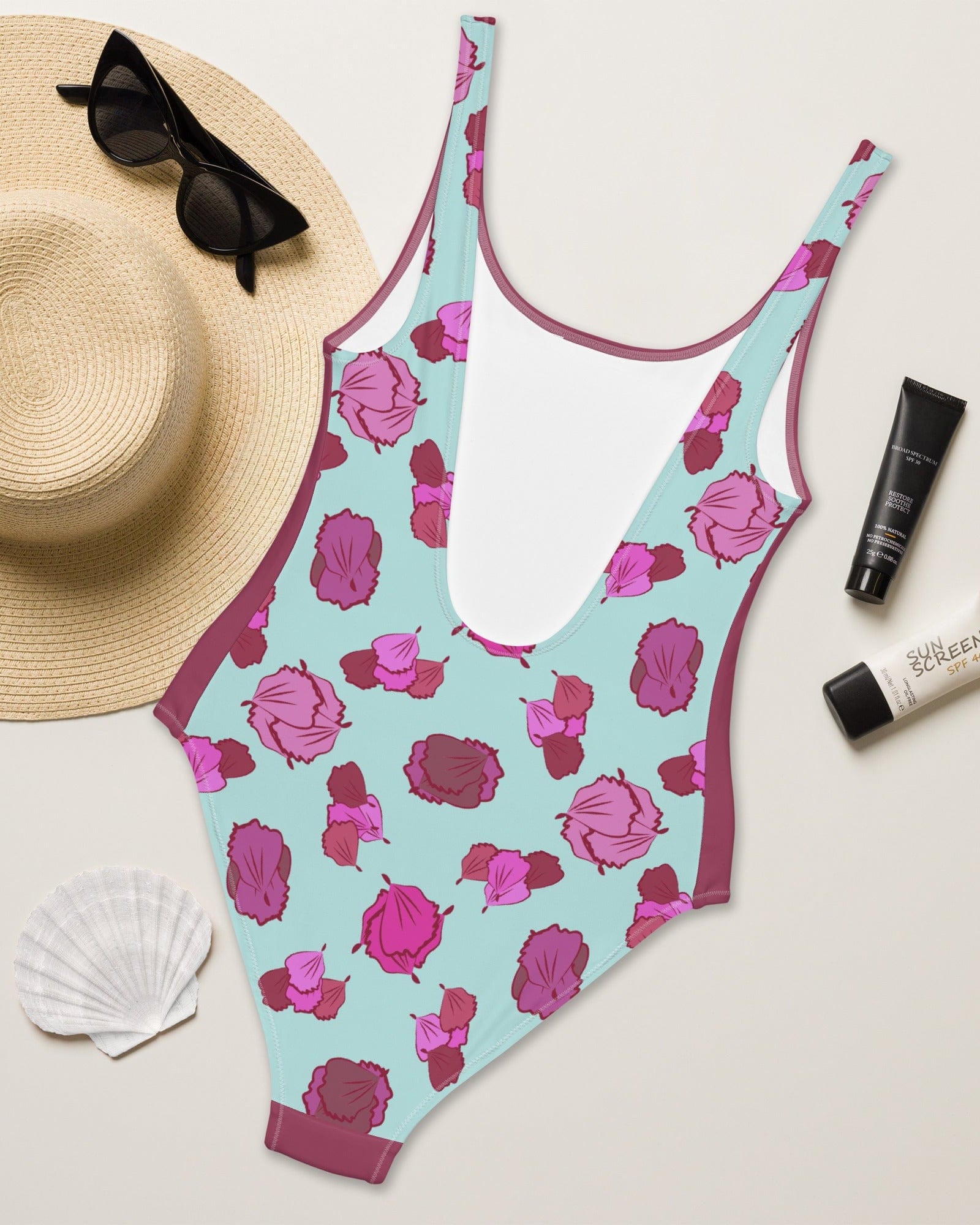 Petal Power | One-Piece Floral Swimsuit Swimwear Jolly & Goode