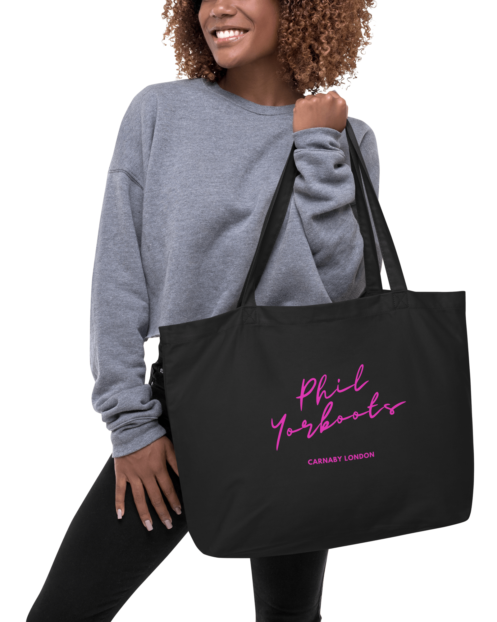 Phil Yorboots | Large Organic Cotton Tote Bag Jolly & Goode
