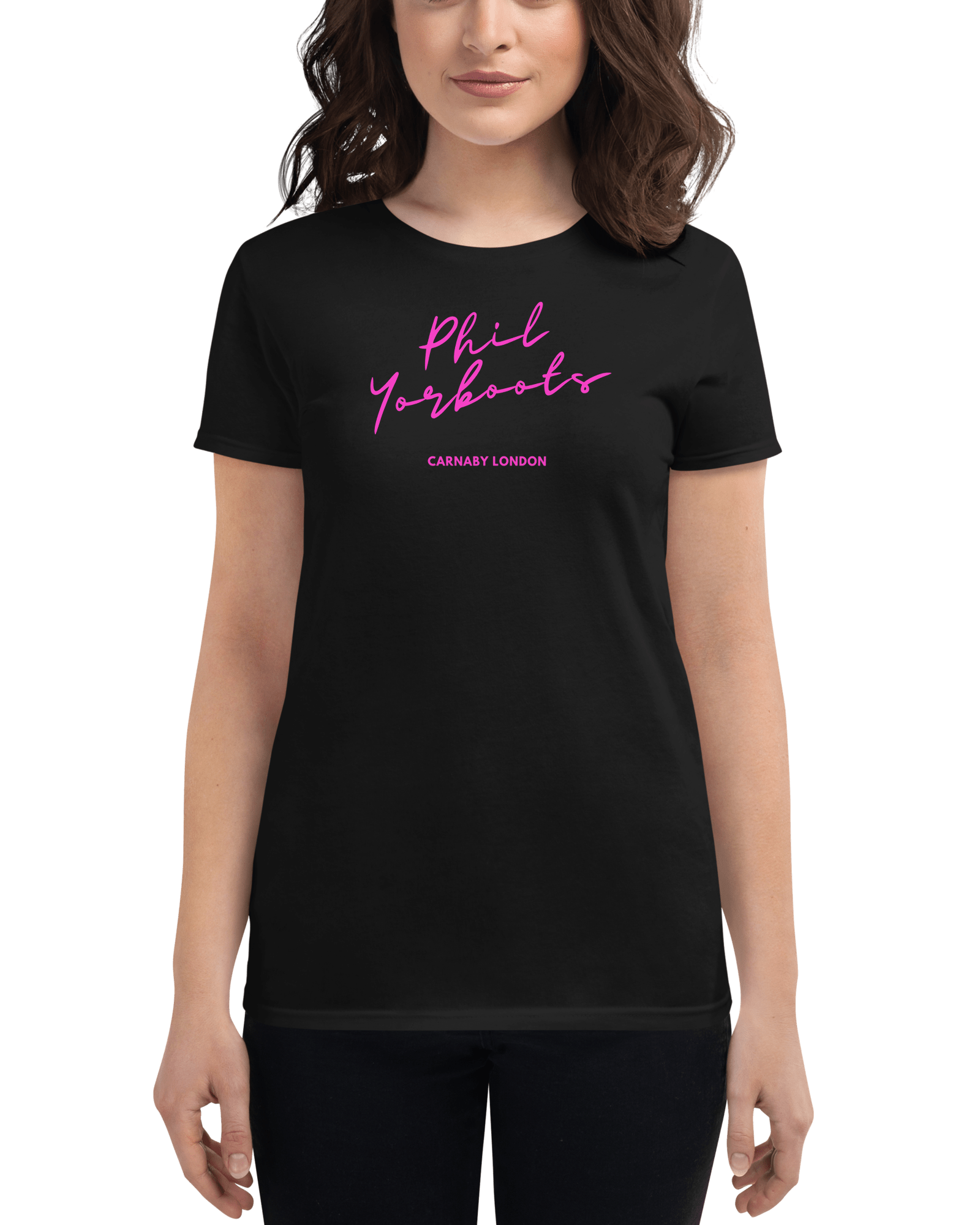 Phil Yorboots Women's T-shirt Black / S Jolly & Goode