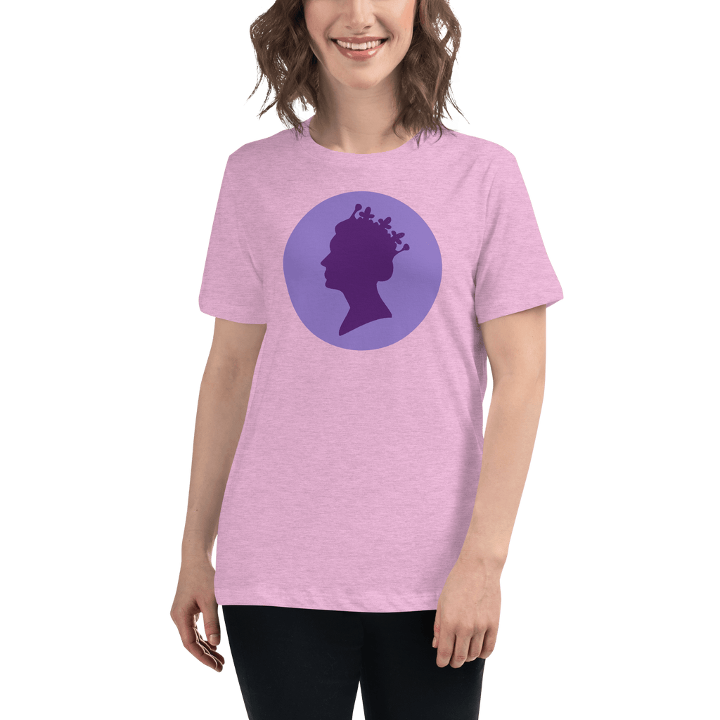 Queen's Jubilee Silhouette | Women's Relaxed T-Shirt Shirts & Tops Jolly & Goode