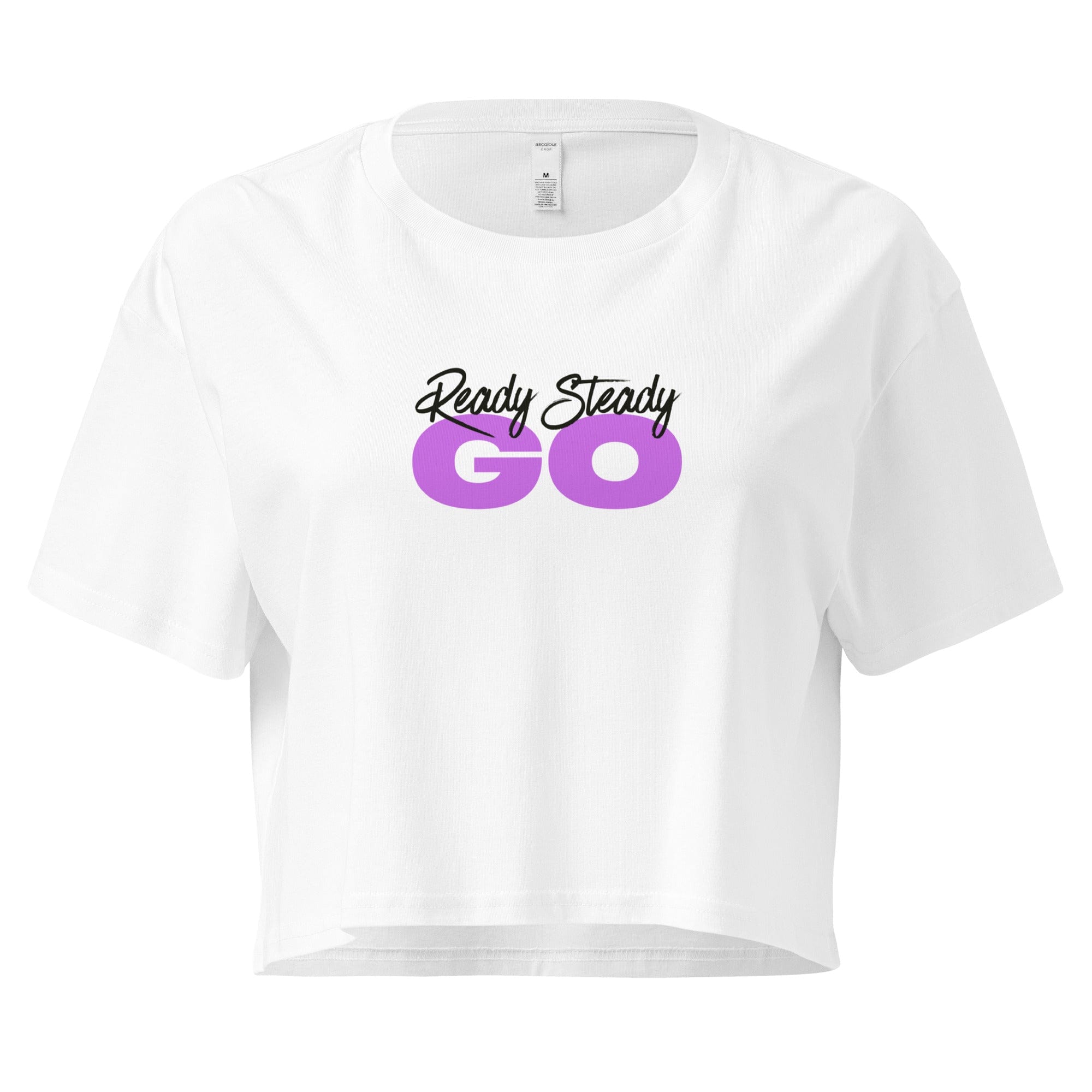 Ready Steady Go | Crop Top White / XS Crop Tops Jolly & Goode