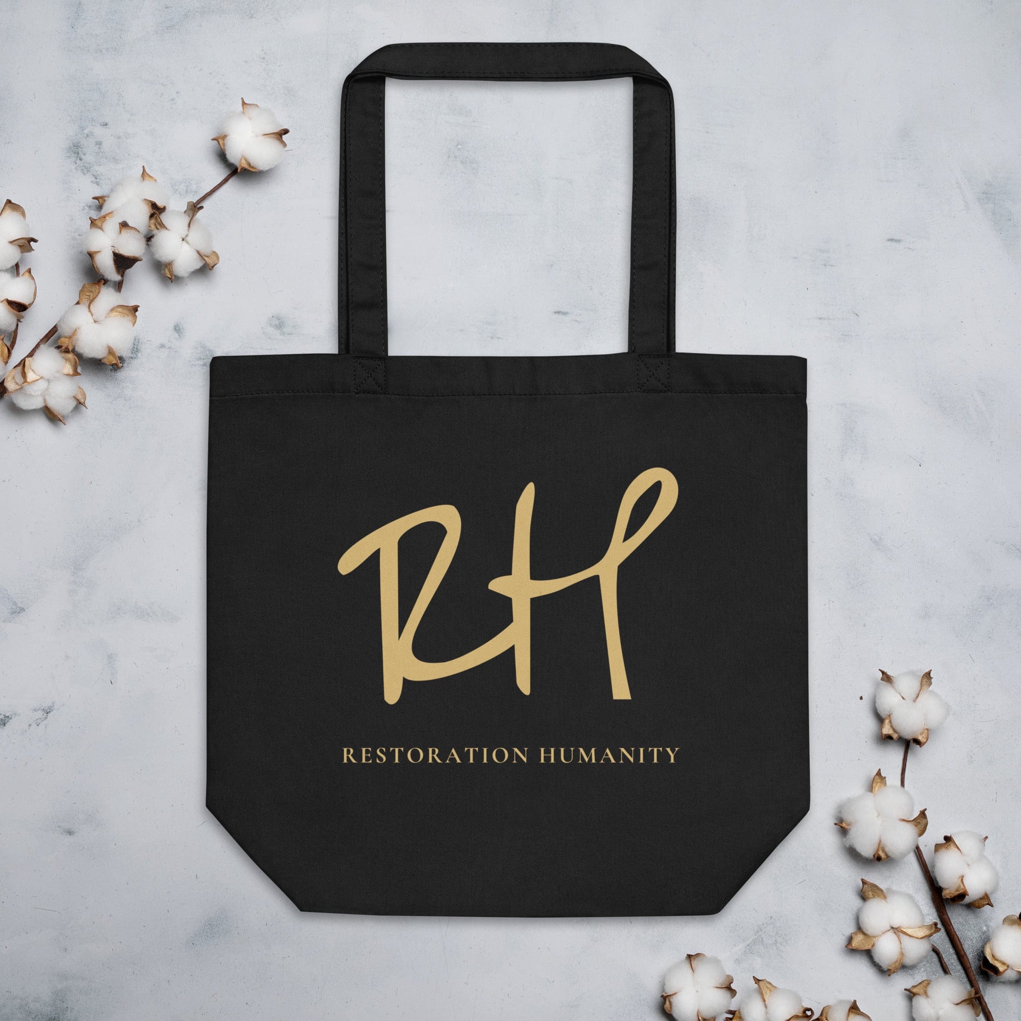 Restoration Humanity Tote Bag | Organic Cotton Tote Bag Jolly & Goode
