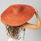 San Diego Hat Company Sun Brim Hats On Holiday - Oversized Wide Brim Sun Hat Cheeky British Style