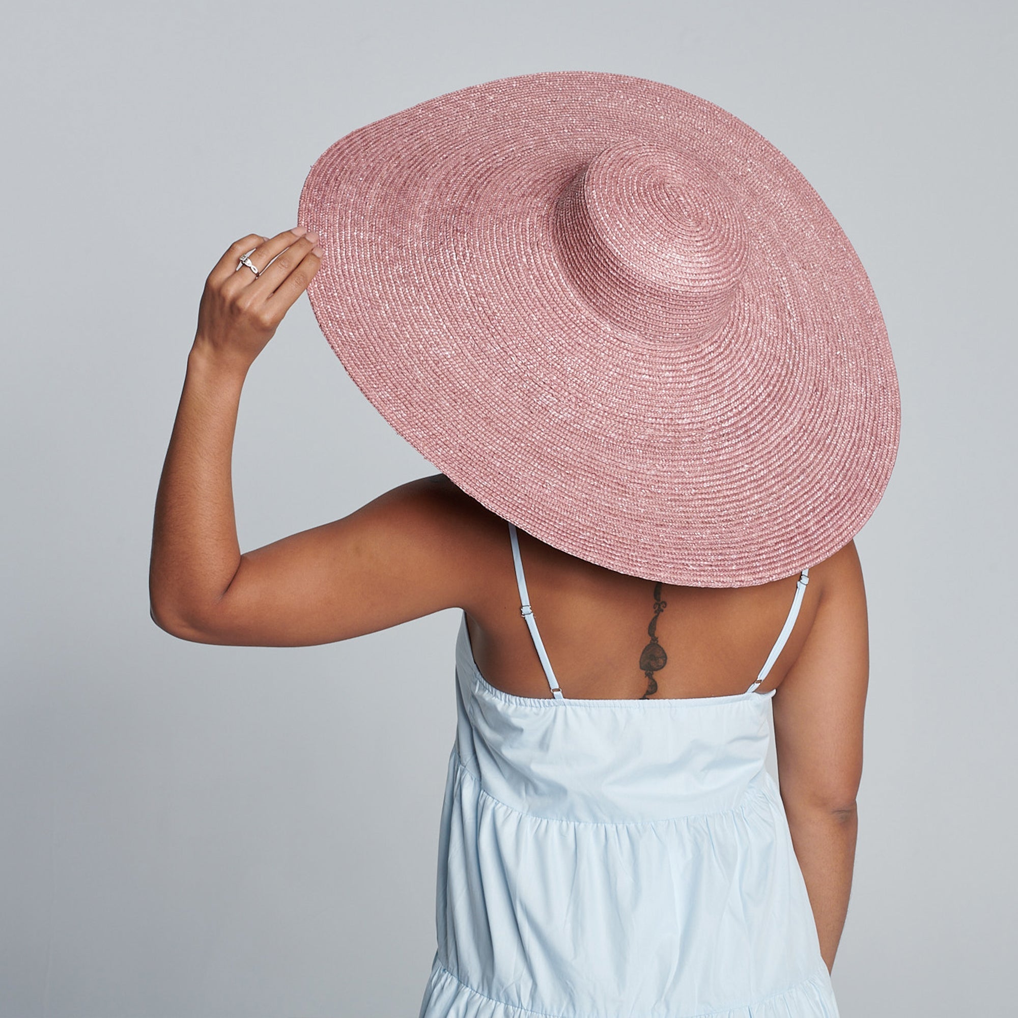 San Diego Hat Company Sun Brim Hats On Holiday - Oversized Wide Brim Sun Hat Cheeky British Style