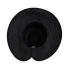 San Diego Hat Company Sun Brim Hats Women's Contrasting Edged Sun Brim Hat with Back Bow Cheeky British Style