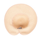 San Diego Hat Company Sun Brim Hats Women's Contrasting Edged Sun Brim Hat with Back Bow Cheeky British Style