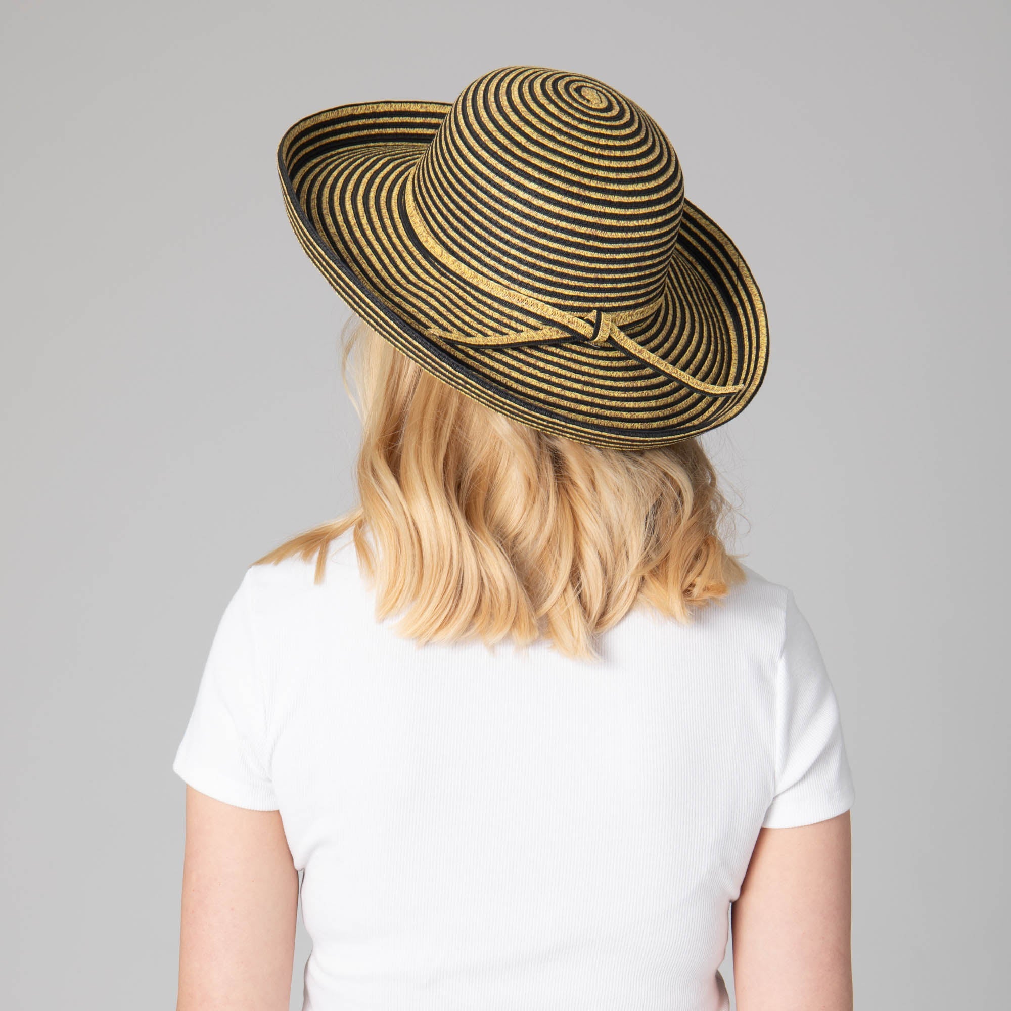 San Diego Hat Company SUN BRIM Women's Classic Paperbraided Sun Hat Cheeky British Style
