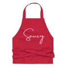 Saucy Apron | Organic Cotton Red Aprons Jolly & Goode