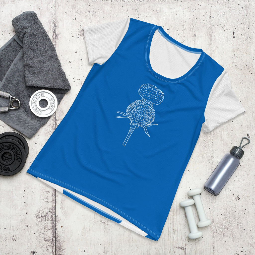 Scotland Thistle Women's Workout Shirt Activewear Jolly & Goode