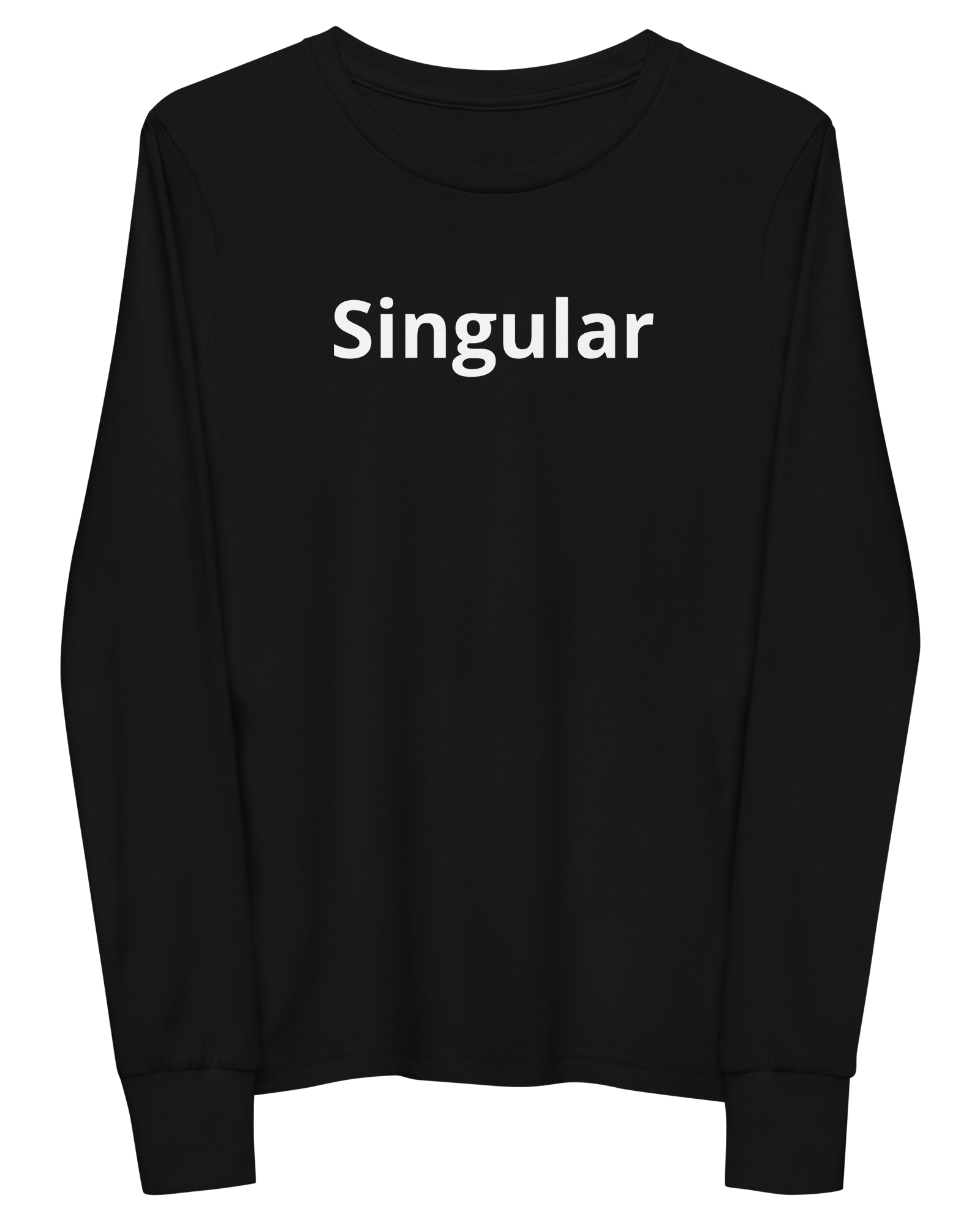 Singular Youth Long Sleeve Shirt Black / S Shirts & Tops Jolly & Goode