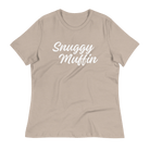 Snuggy Muffin Women's Relaxed T-Shirt Heather Stone / S Shirts & Tops Jolly & Goode