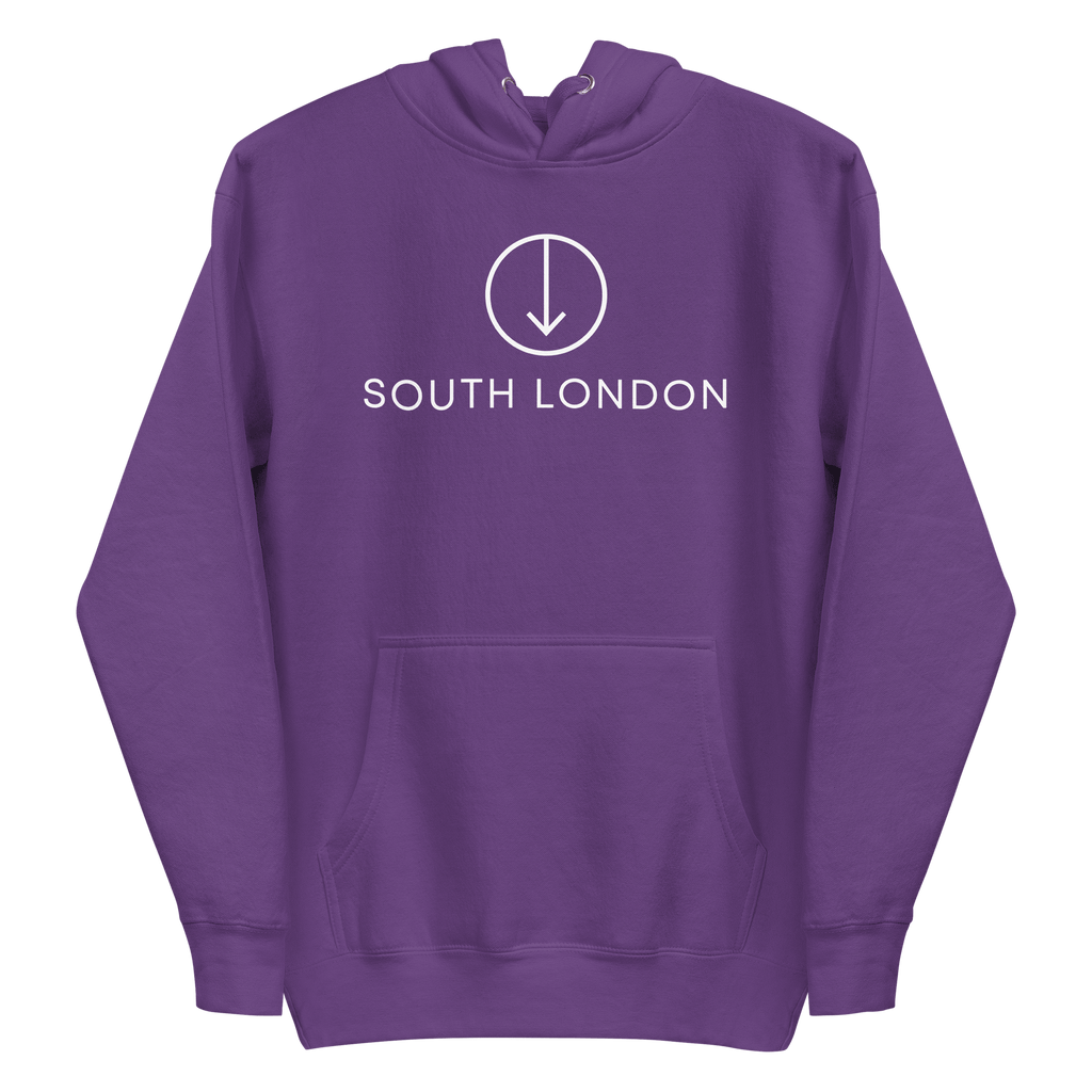South London Unisex Hoodie Purple / S Jolly & Goode