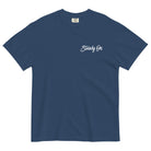 Steady On Surf Club Great Britain | Garment-dyed Heavyweight T-shirt | Relaxed Unisex Fit Shirts & Tops Jolly & Goode