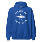 Steady On Surf Club Great Britain | Skeleton King Surfer | Hoodie Royal / S Hoodies Jolly & Goode