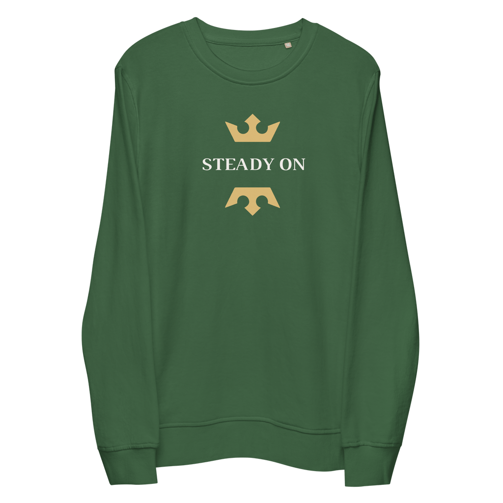 Steady On Sweatshirt Bottle Green / XXL Outerwear Jolly & Goode