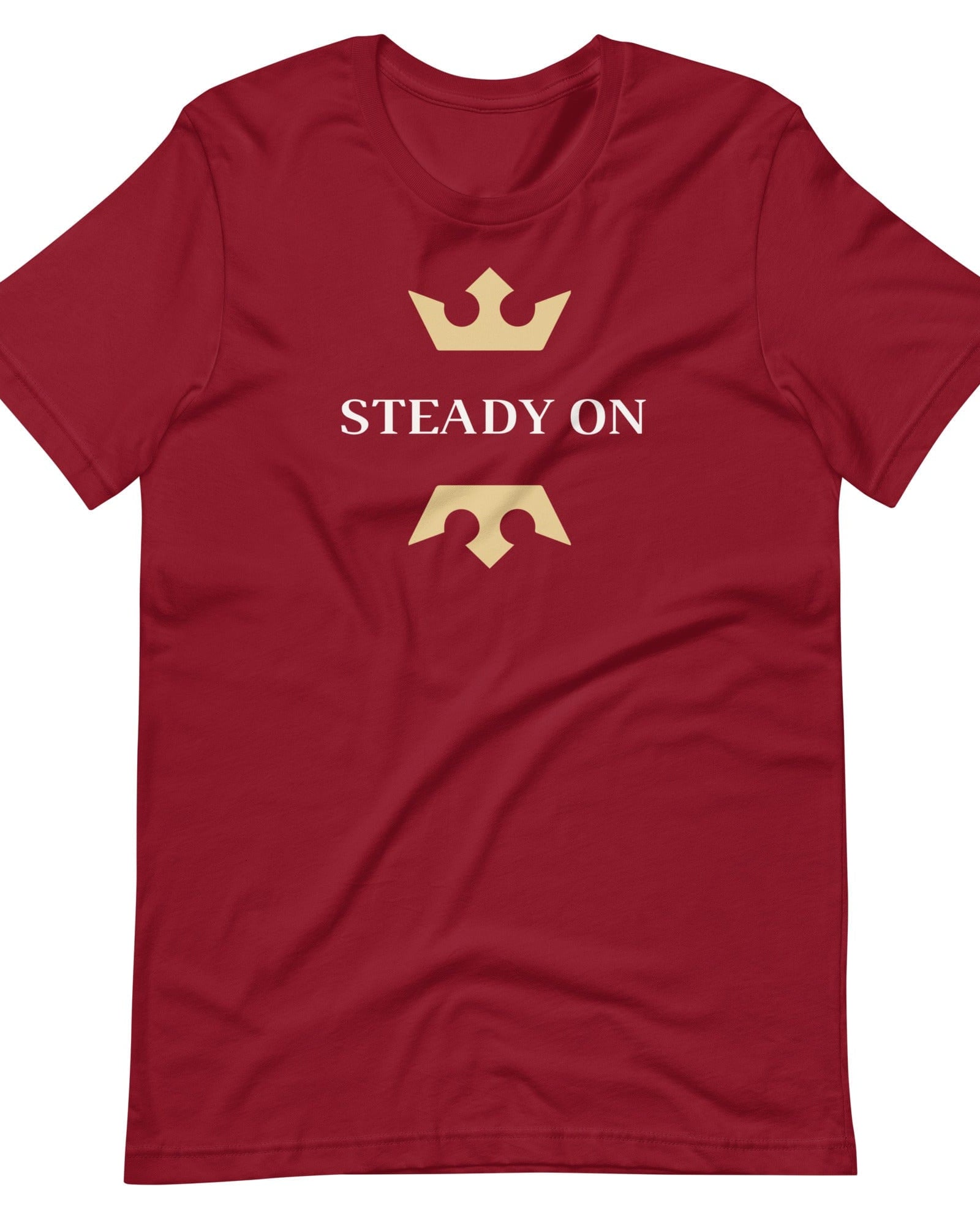 Steady On T-Shirt Cardinal / S Shirts & Tops Jolly & Goode