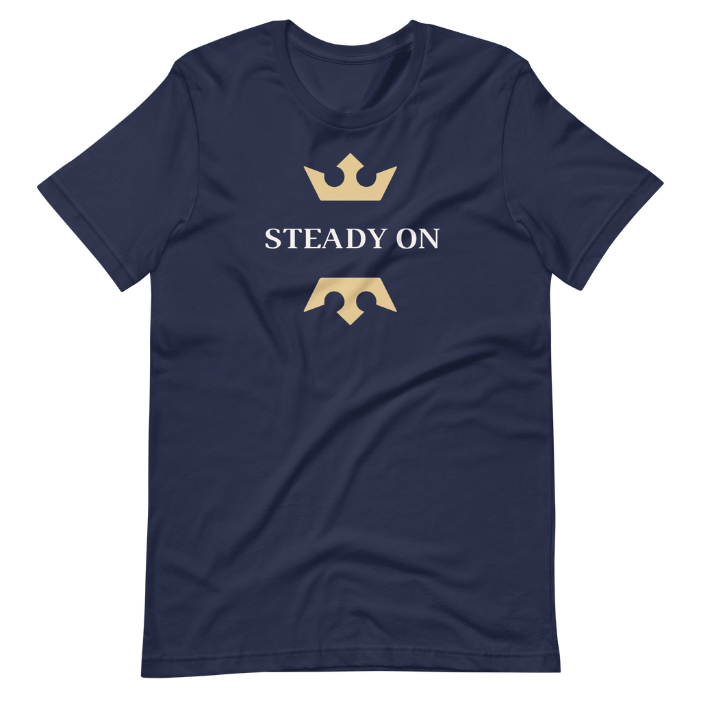 Steady On T-Shirt Navy / S Shirts & Tops Jolly & Goode