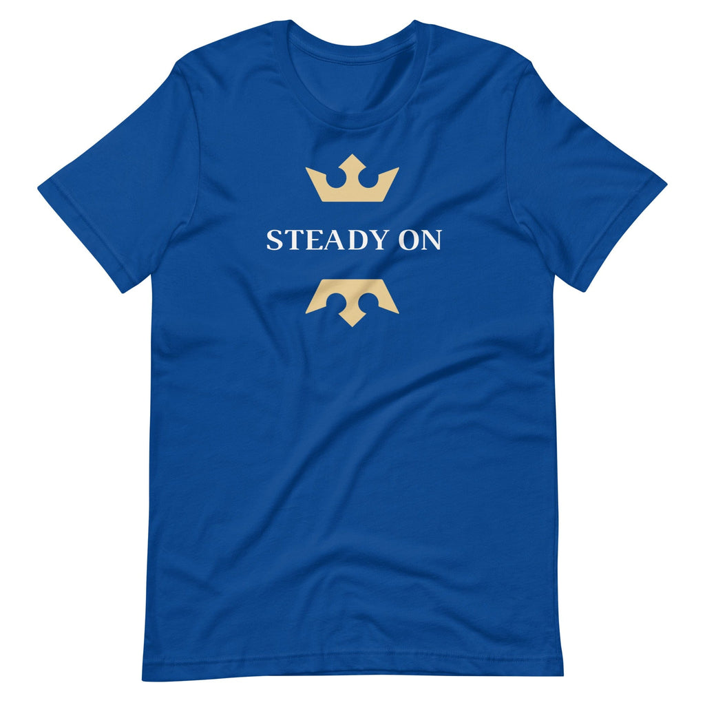 Steady On T-Shirt True Royal / S Shirts & Tops Jolly & Goode