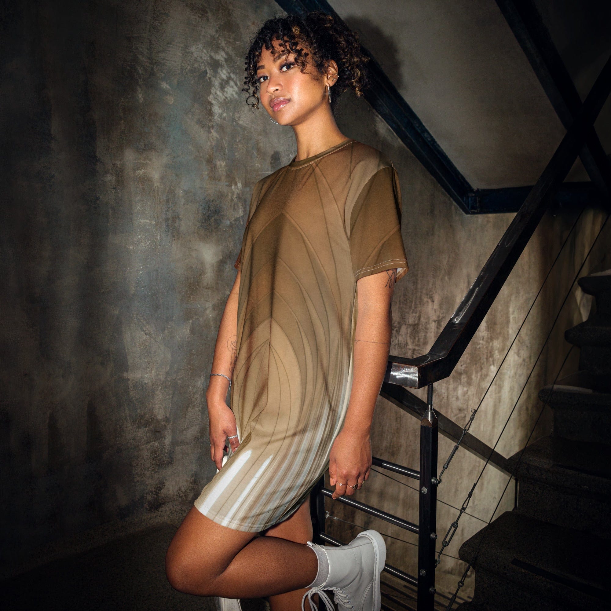 Take Me To Church Dress | T-shirt Dress | Church Interior T-shirt Dress Jolly & Goode