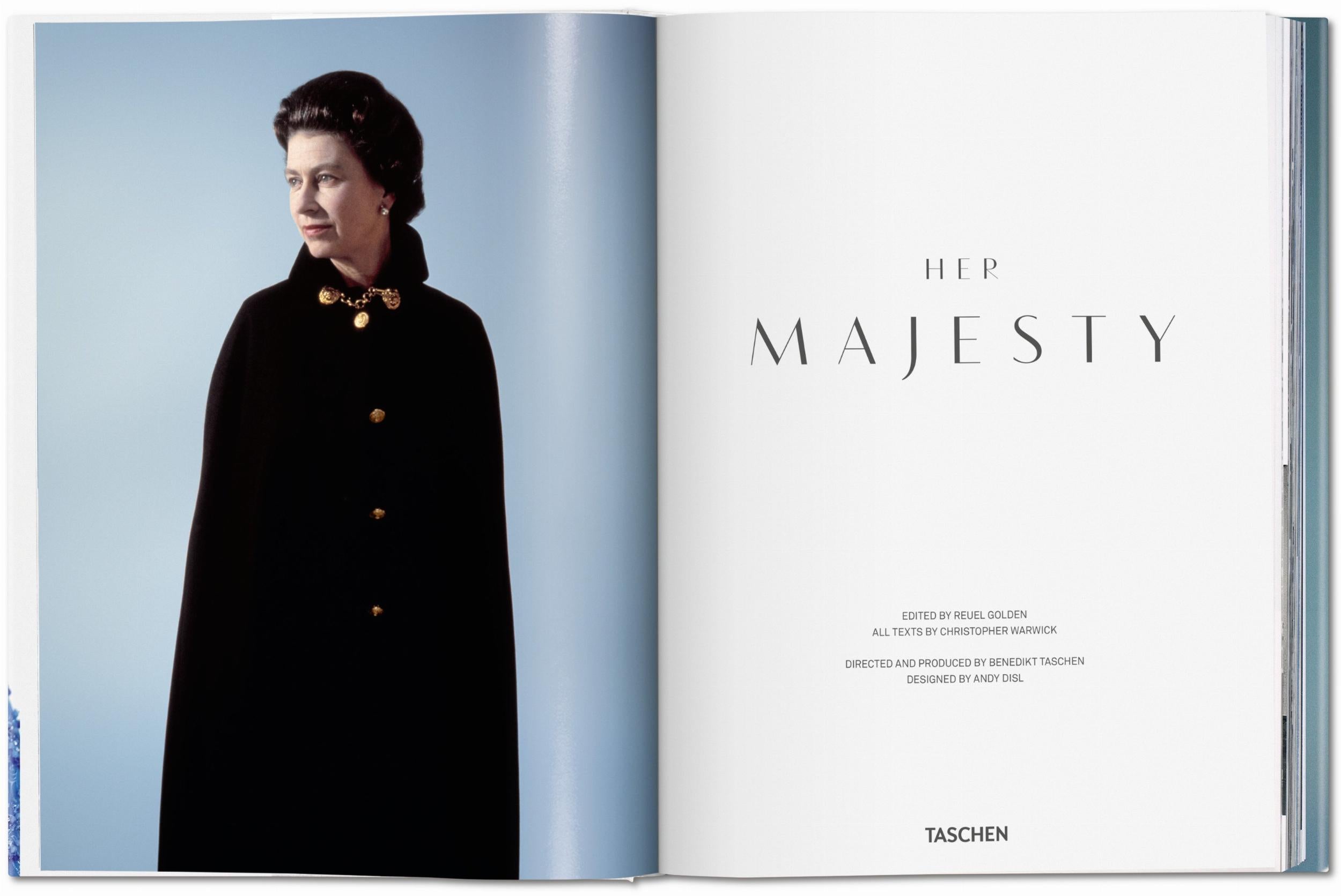 TASCHEN Books Her Majesty. A Photographic History 1926–2022 Cheeky British Style
