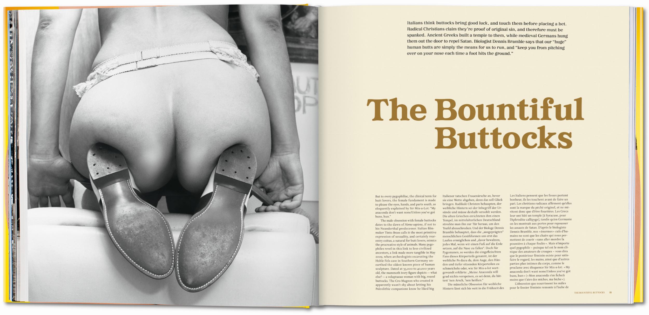 TASCHEN Books The Big Butt Book Cheeky British Style