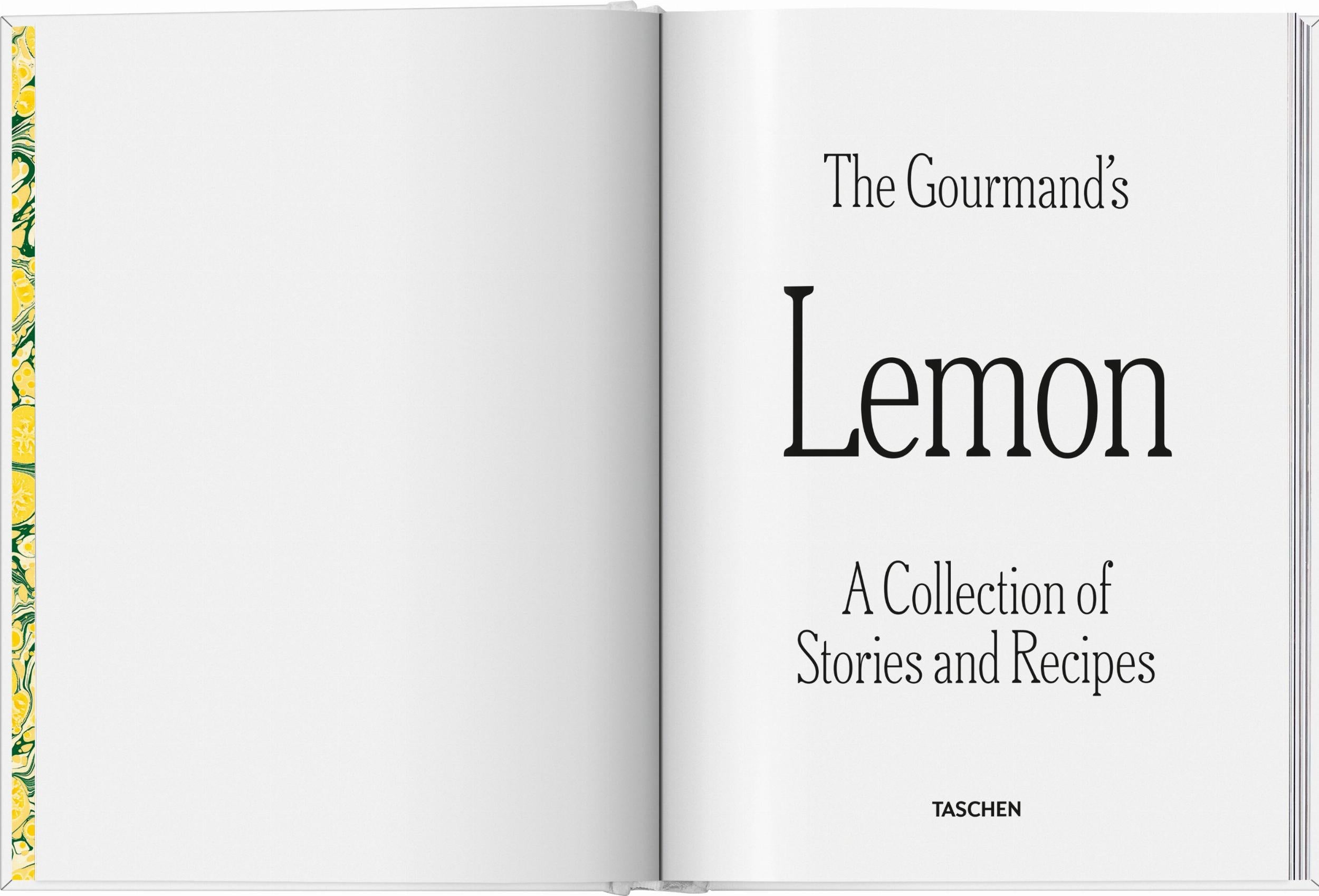 TASCHEN Books The Gourmand's Lemon. A Collection of Stories and Recipes Cheeky British Style